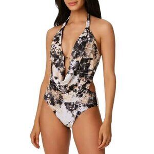 Bar Iii Mnokini One-Piece Swimsuit- Small